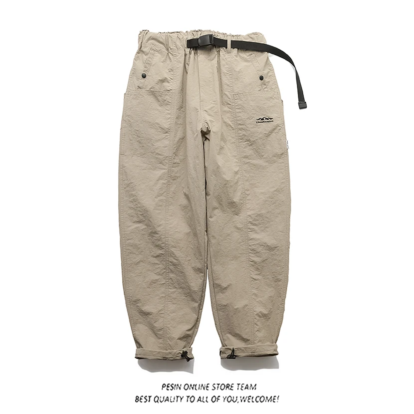 

Outdoor Casual Men's Workwear Pants Loose Straight Leg Trousers y ape Faion Brand Loose Fit Youthful Energy Sle