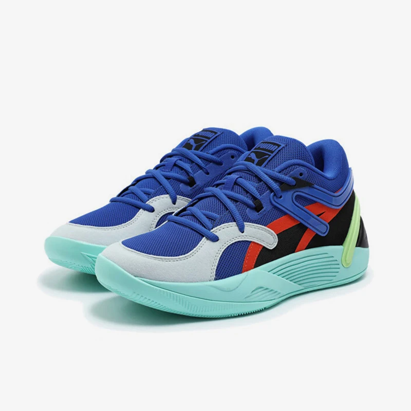 

Puma genuine TRC BLAZE COURT Men's Mid-cut Shock-absorbing Basketball Shoes 376582-28