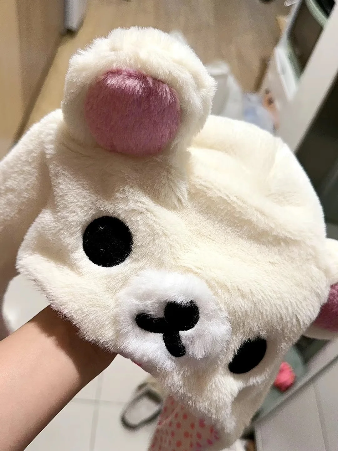 Kawaii Rilakkuma Korilakkuma Bear Cute Winter Keep Warm For Women Girls Boys Kids Cartoon Anime Cute Hat Gifts