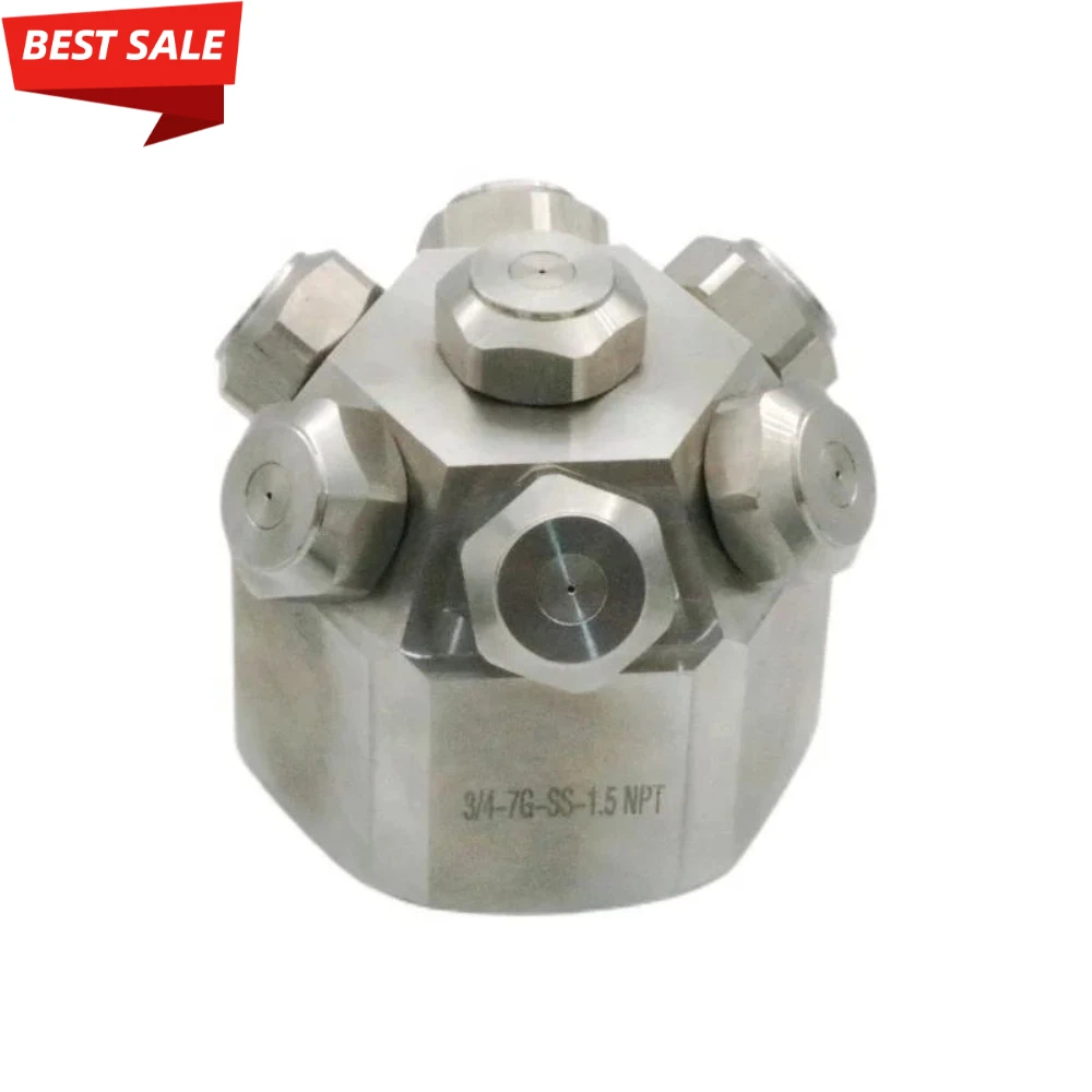 

7N High Pressure Stainless Steel Nozzle Fire Protection Fogjet Water Mist Nozzle