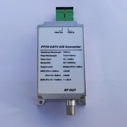 FTTH CATV Optical Receiver Cable TV Optical TV Transceiver Mini CATV Receiver Digital TV Receiver