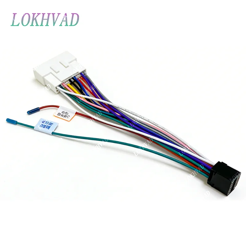 Android Car Radio for Ssangyong Chevrolet Spark Power Low Configuration 16 Pin Wiring Harness Plug Power Cable
