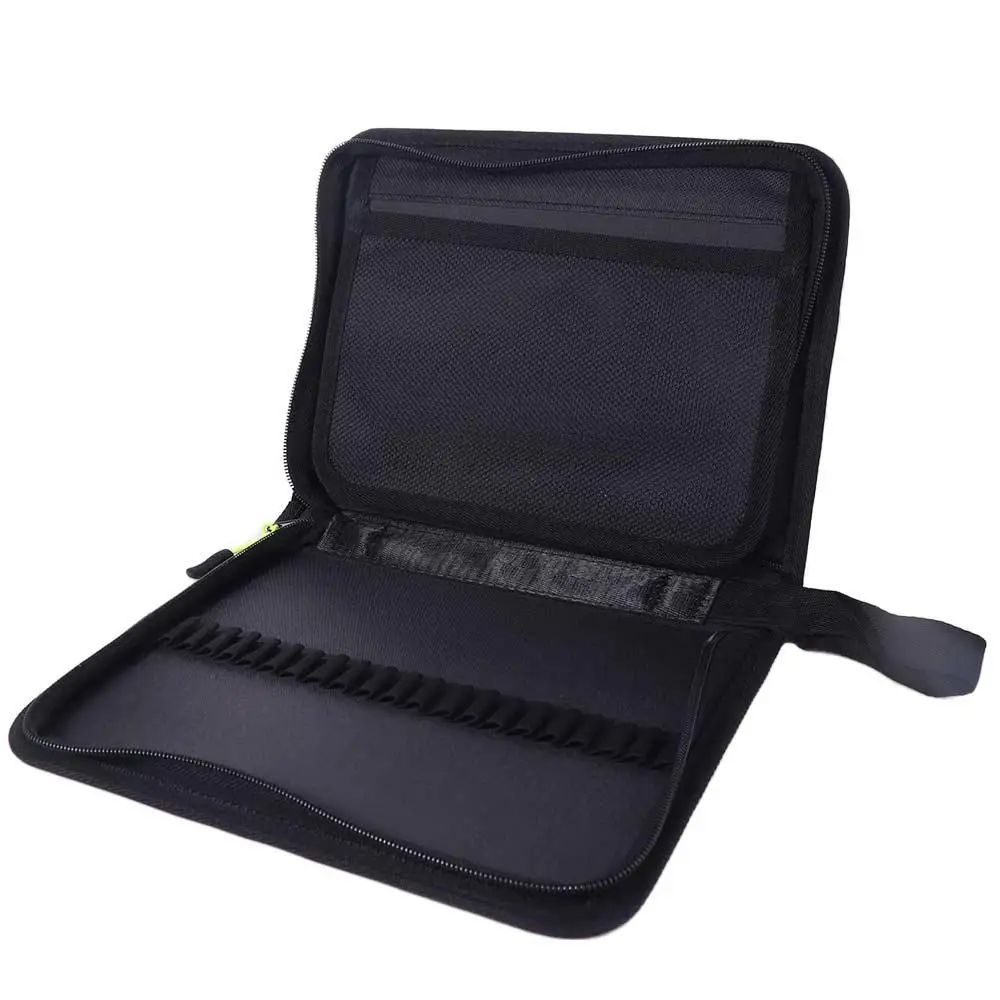 رسم اللوحة رسم الفن علامات القلم حقيبة سعة كبيرة متعددة الوظائف انغلق فتحات المنظم أكسفورد القماش 60 ألوان