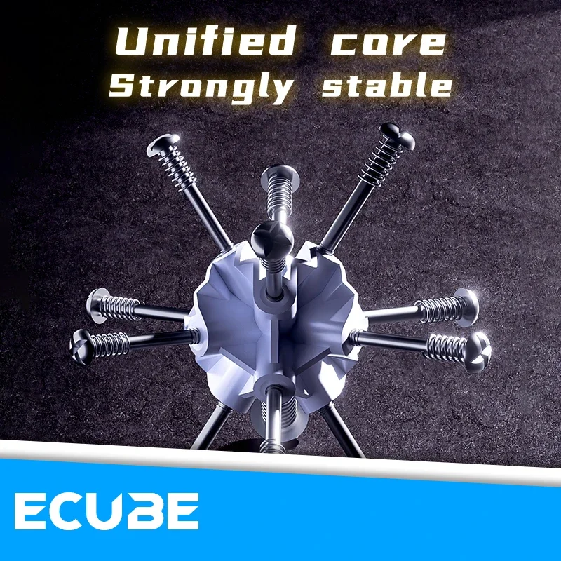 [ECube] DianSheng Galaxy Petaminx 9x9 Megaminx 9x9x9 Magnetic Magic Cube Bez naklejek Dodecahedron Profession Speed Puzzle