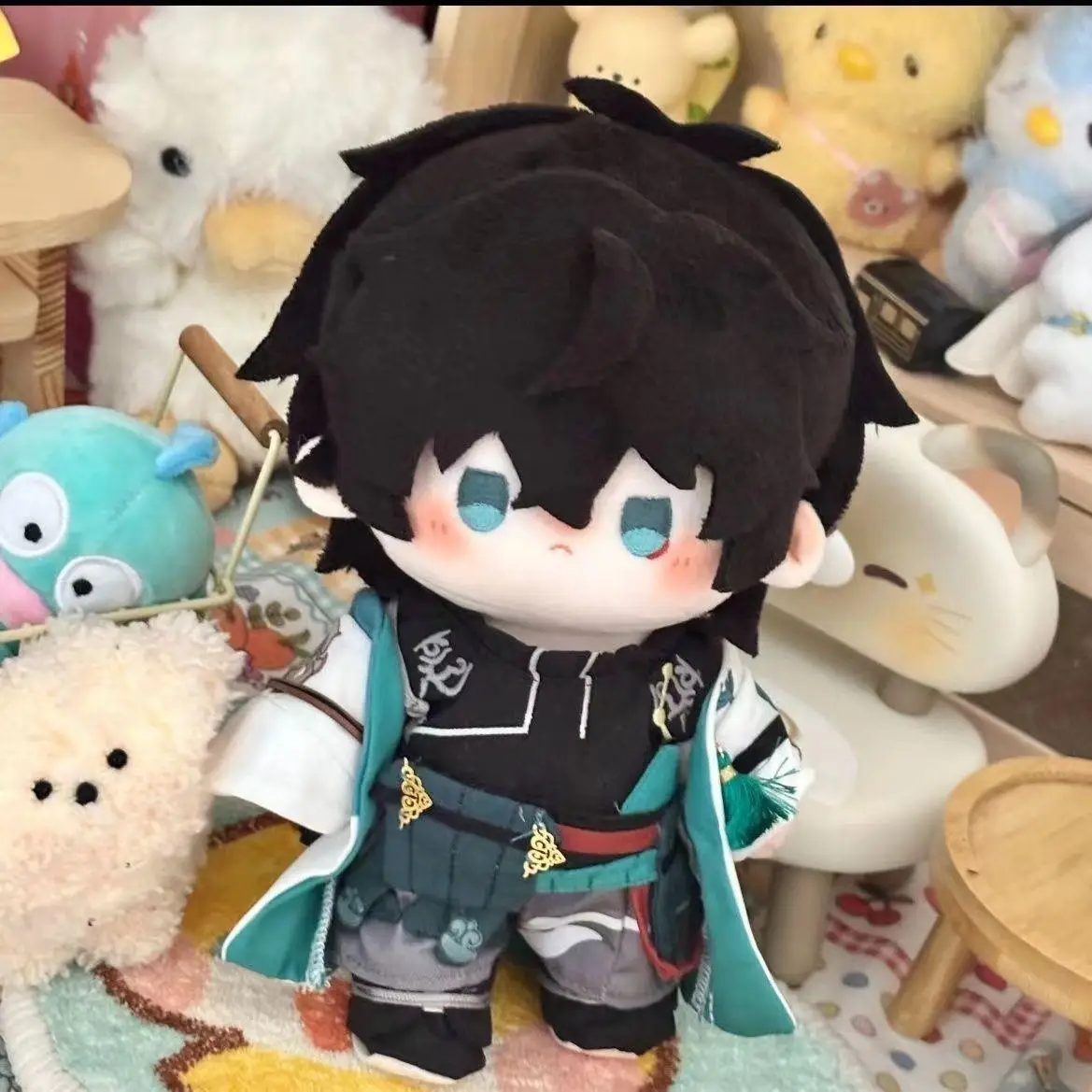 ตุ๊กตา Honkai: Star Rail Danheng 20 ซม.Imbibitor Lunae คุณลักษณะผ้าฝ้ายตุ๊กตาของเล่นสําหรับเด็กผู้ใหญ่อะนิเมะน่ารักตุ๊กตาหุ่นของขวัญ