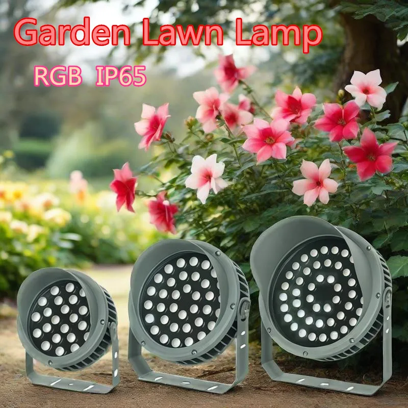 

Pathway Spotlight RGB LED Garden Lawn Lamp 6w 9w Outdoor Waterproof IP65 Park Decoration Lighting Courtyard Yard Light 12V 220V