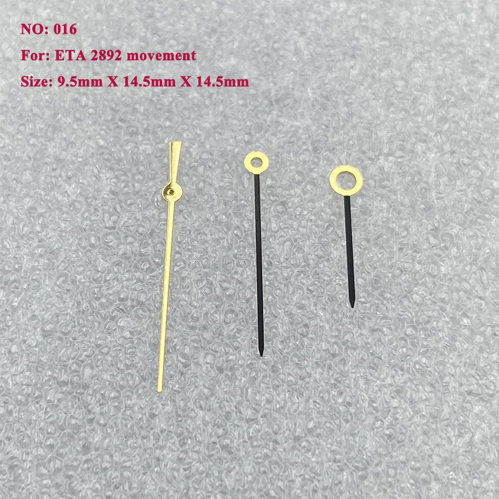 3-Pin นาฬิกาอุปกรณ์เสริม6สีนาฬิกาตัวชี้เหมาะสำหรับ2824 2892ผู้ชายนาฬิกาเข็ม