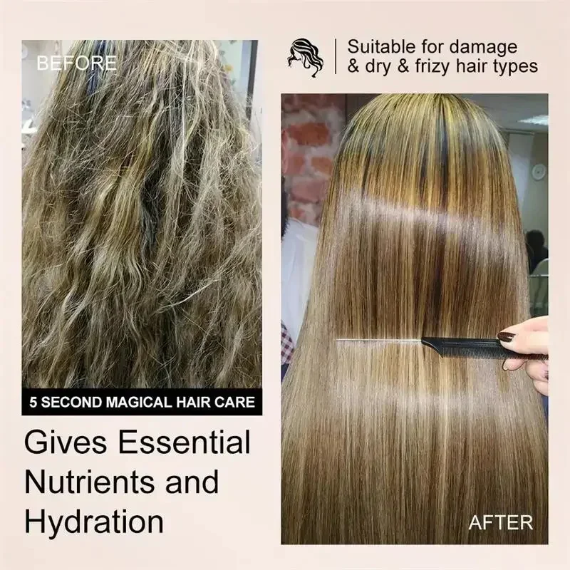 Collageen Keratine Haarverzorgingsmasker Revitaliseren Haarbehandeling Droog Beschadigd Haar Hydrateren Rechtzetten Zacht Glad Haarverzorgingsproducten