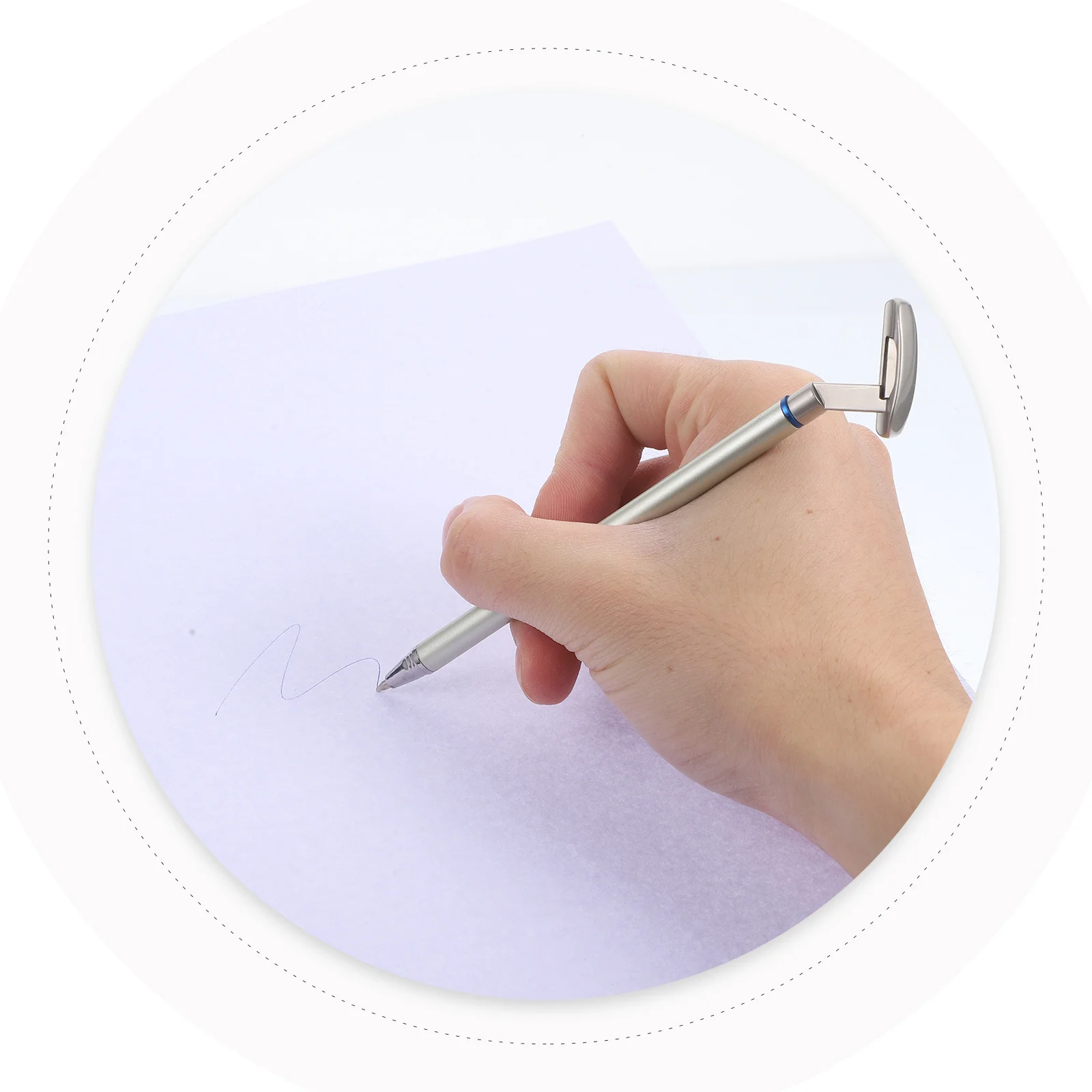 

Novelty Golfing Ballpoint Pen Creative Retro Desktop Ornament Gift for Men Business Wedding Guest Recording Pen