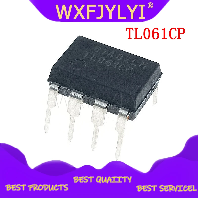 10pcs/lot TL061CP DIP8 TL061