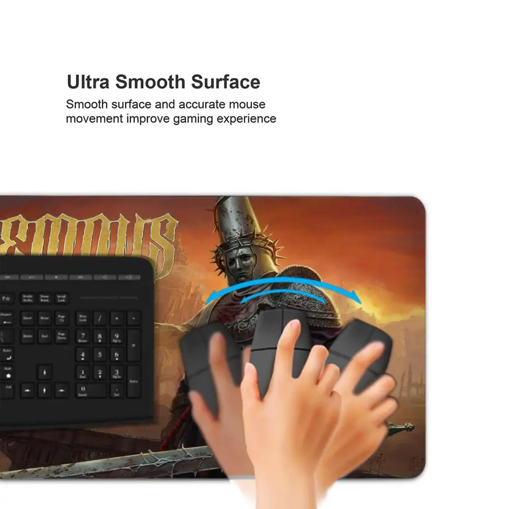 game B-Blasphemous Mouse Pad Keyboard Mousepad large 1200X600 mm Desk Mat PC Gamer Office Carpet Home Table pad