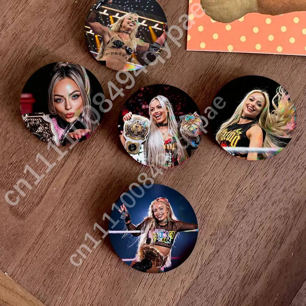 L-Liv Morgan Pins for Backpacks Funny Pins Acrylic Y2K Aesthetic Pin Cute Bag Lapel Brooch Clip Badges Accessories