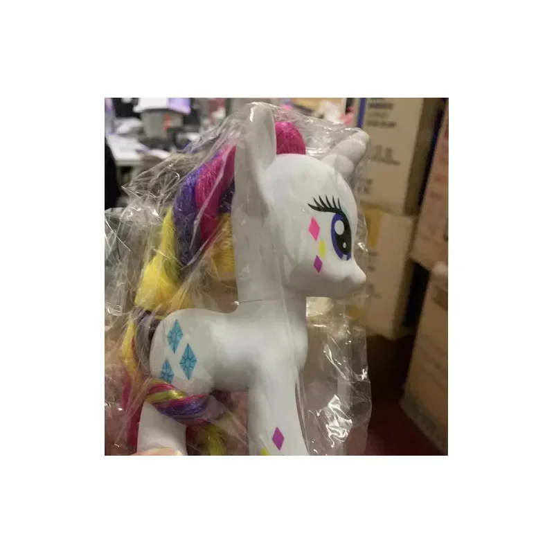 Anime Action Figure Modelo Brinquedos, My Little Pony Princesa Luna Fluttershy Applejack Pinkie Pie Pie, Rarity Presentes do Dia das Crianças