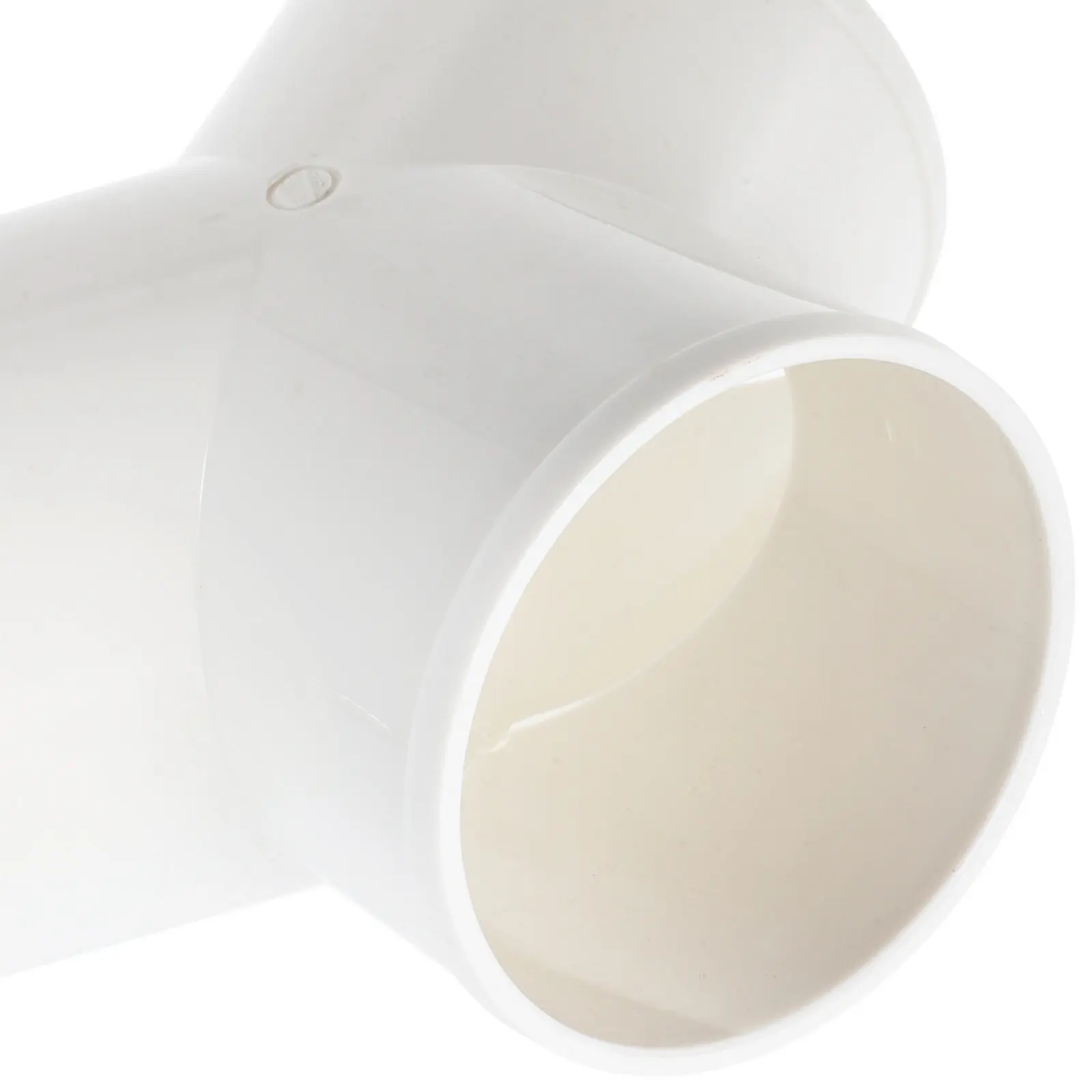 Y-Shaped 3-Way Duct Connector Splitter for Hvac Exhaust Fan Dryer Vent Round Duct Systems Smooth Airflow Low Resistance Easy