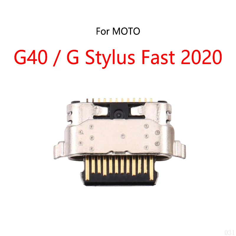For Motorola MOTO G40 Fusion / One Vision / One Action / G Stylus Fast 2020 USB Charging Dock Charge Socket Port Jack Connector
