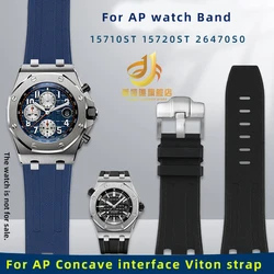 For AP watch band Audemars P Royal Oak Offshore 42mm watch strap 28mm 15703 15710 26470 rubber Strap men's 28mm with tools