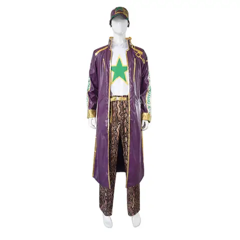 Anime JoJo‘s Bizarre Adventure Stone Ocean Kujo Jotaro Cosplay Costume Outfits