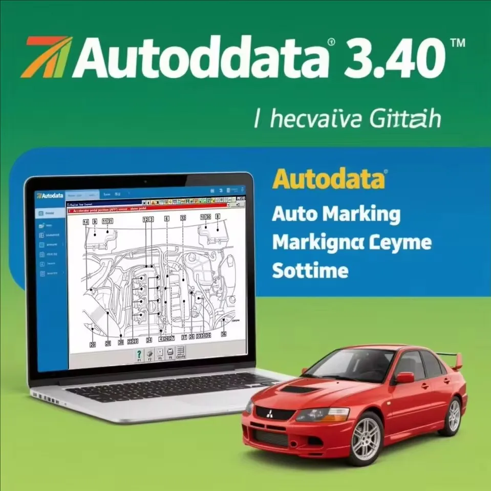 

Auto Data 3.45+3.40 Auto Repair Software with Install Video Vehicle Electrical Wiring Diagrams Update for Cars