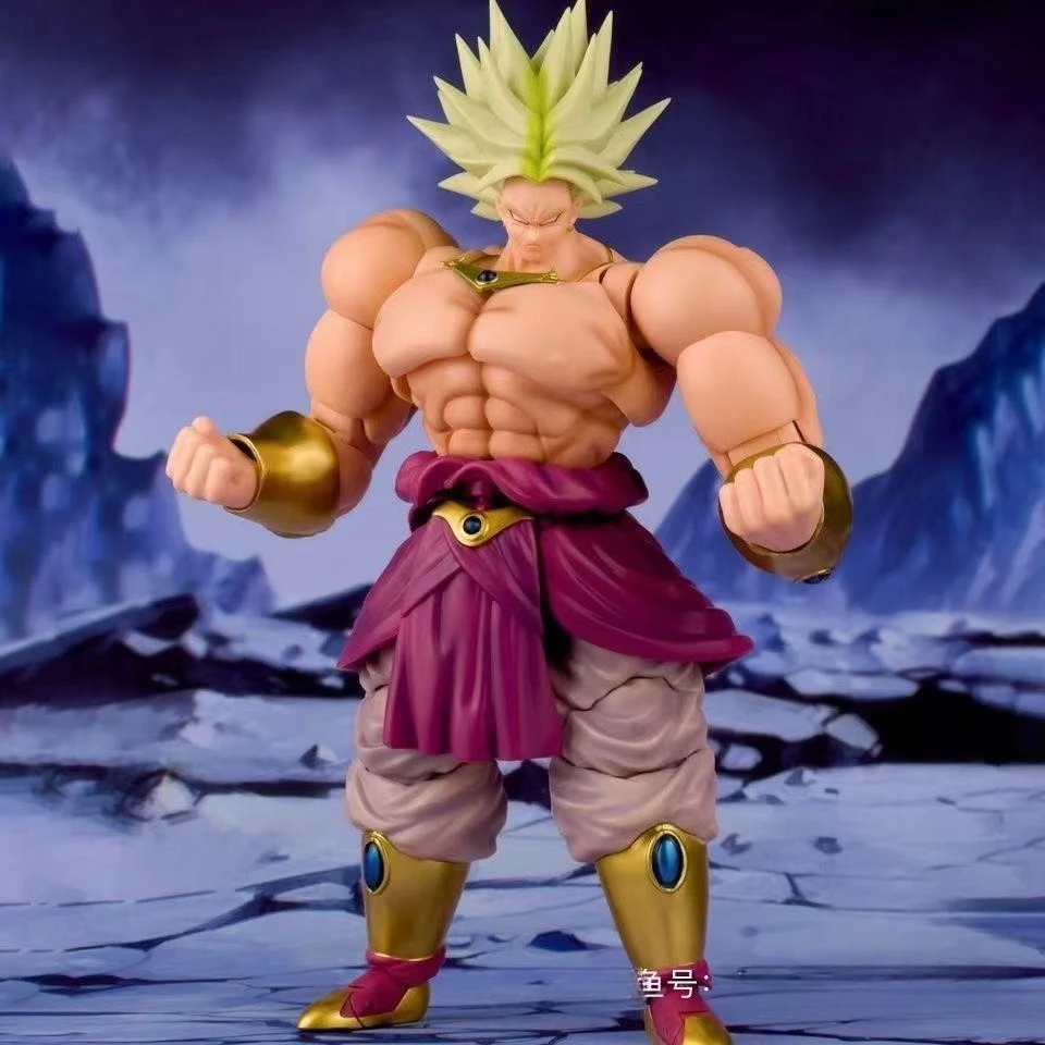 متوفر في المخزون شيطاني صالح DF لعبة دراغون بول S.H.Figuarts SHF سوبر ثلاثة SSJ3 الملكي الدم فيغيتا أنيمي عمل الشكل جمع الهدايا