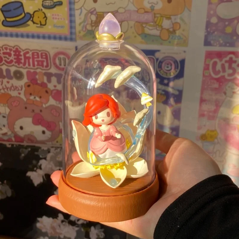 52 Spielzeug Disney Prinzessin Farbige Glasur Blume Sha Dow Blind Box Lampe Anime Figur Überraschung Spielzeug Geheimnisvolle Box Ornamente spielzeug Geschenk