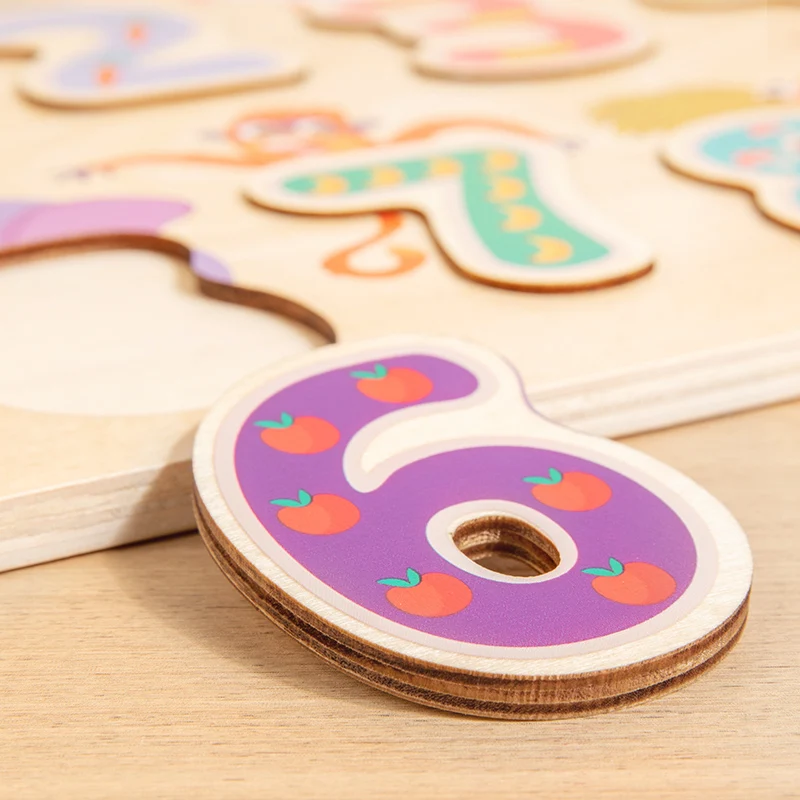 Kinderen alfabetische rekenkundige nummer geometrische vormen houten puzzel Montessori voorschools leren educatief spel speelgoed voor kinderen