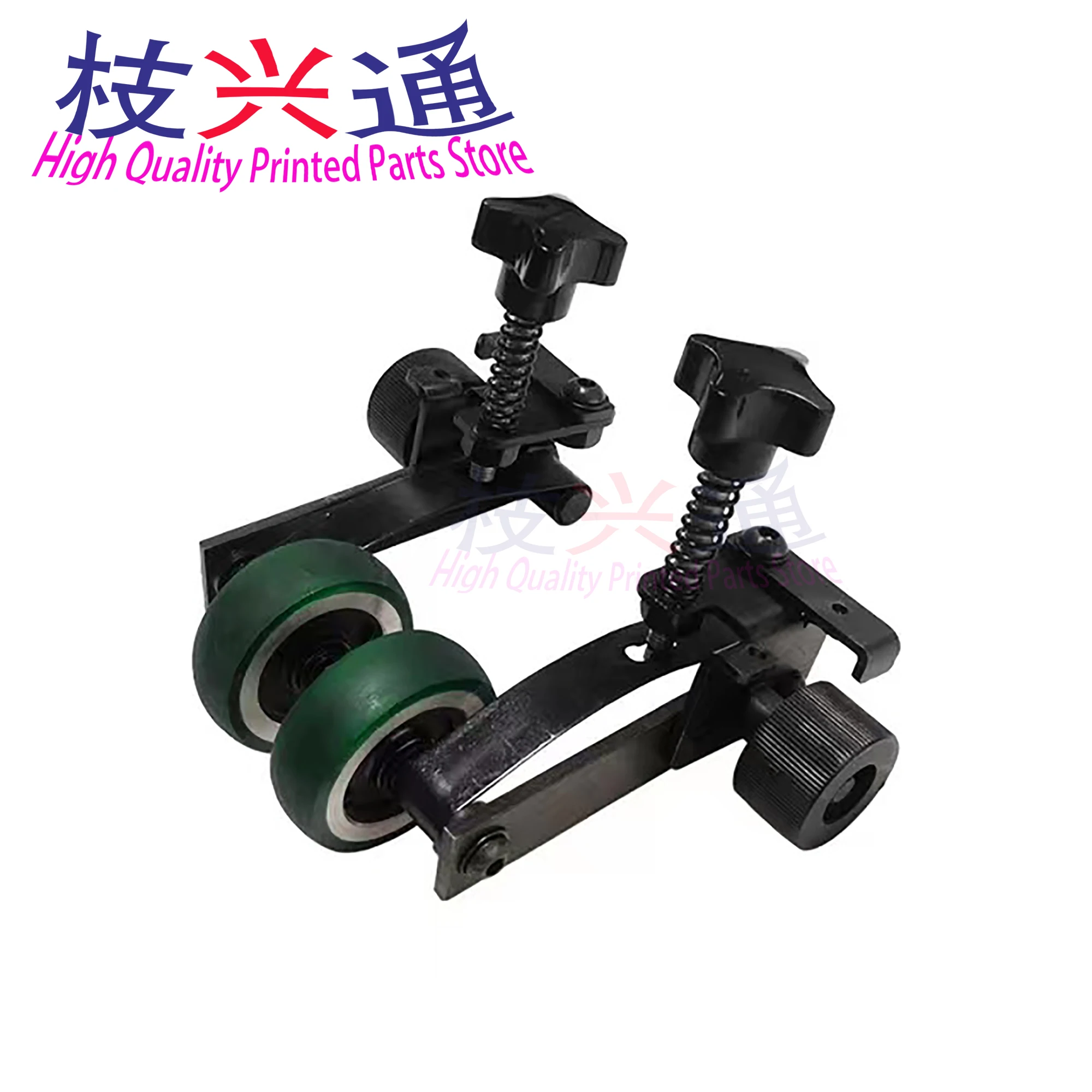 1 set KBA105 Paper Pressing Wheel Assembly Paper Feeding Rubber Wheel Printing Machine Spare Parts Rubber Wheel Assembly