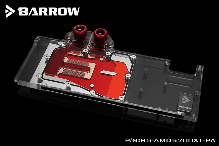Barrow BS-AMD5700XT-PA Water Cooling Block for AMD Reference RX5700XT