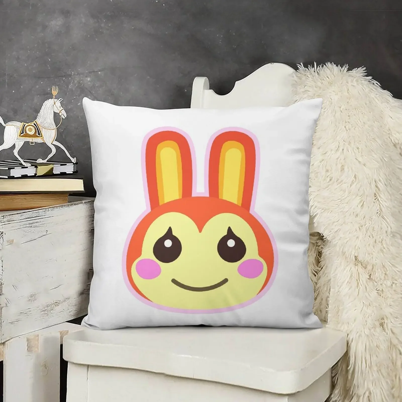 

Bunnie Throw Pillow Custom Cushion Sofa Covers For Living Room luxury sofa pillows pillow