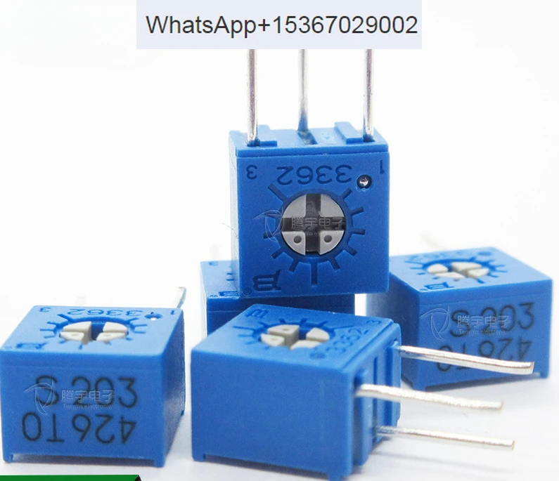 100PCS  BOURNS Precision adjustable potentiometer 3362S-1-103LF single turn imported fine adjustment potentiometer 10K