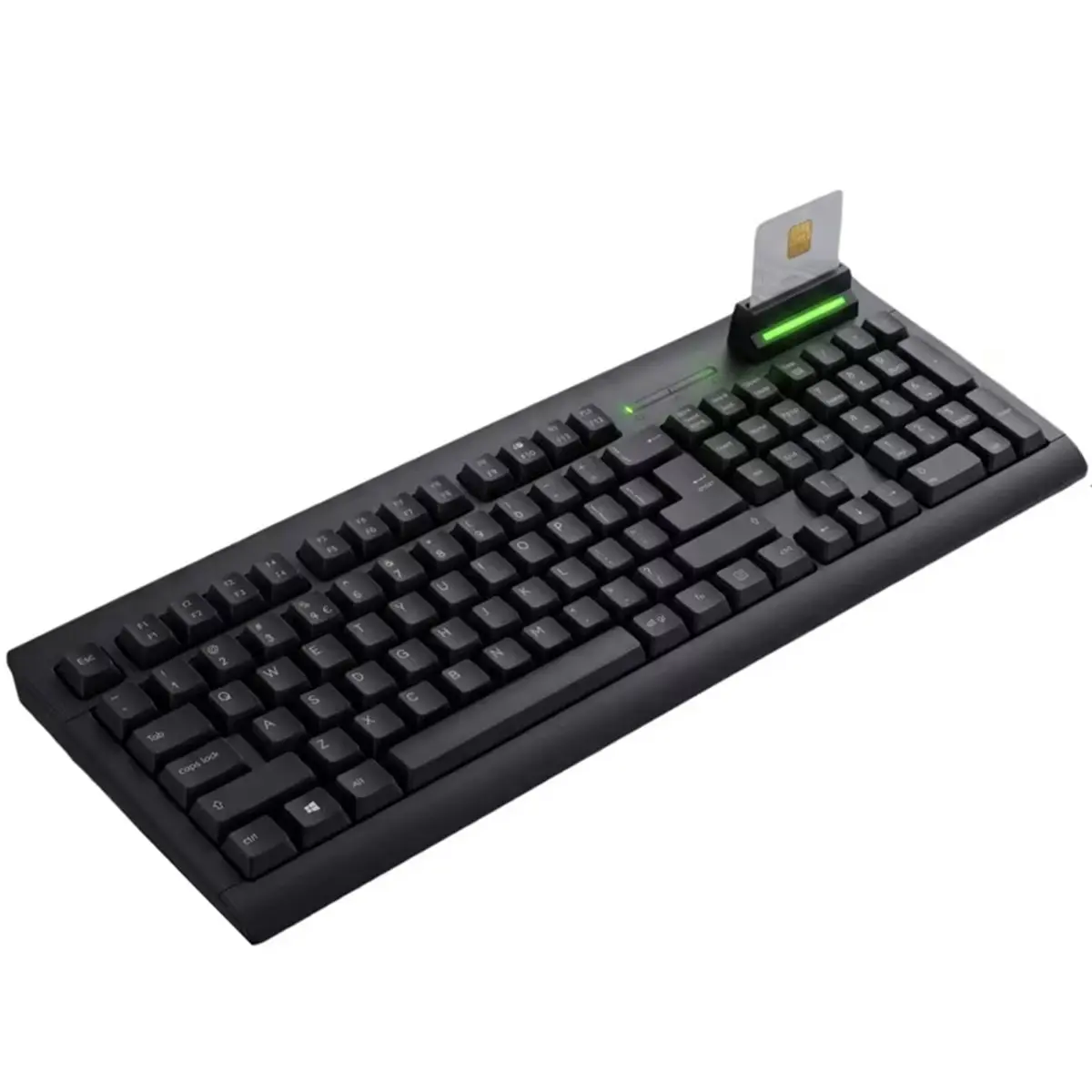 Smart Chip Card Reader Keyboard Industrial Control Keyboard Intelligent Card Reader for Business Financial/Tax/Telecom