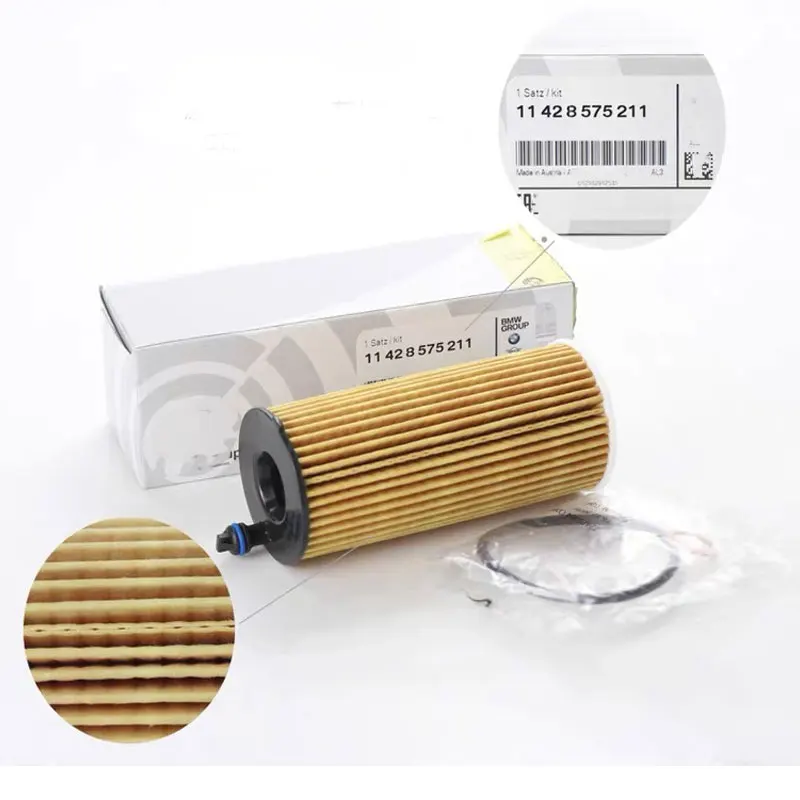 10/20/PCS Auto Car Engine Oil Filters Element For F20 F30 F32 F36 F15 G01 G30 G31 F10 F11 518d 520d 11428575211 11 42 8 575 211