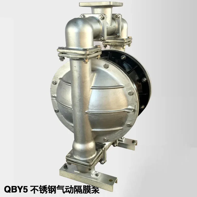 QBY5-100 stainless steel Experimental small diaphragm pump with F46 diaphragm