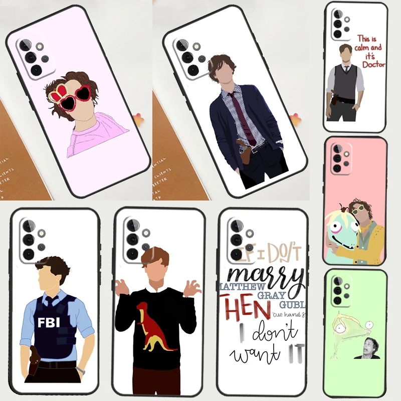 Criminal Minds Spencer Reid Case For Samsung Galaxy A05 A53 A33 A06 A26 A16 A56 A36 A05 A22 A32 A52 A54 A34 A14 A55 A15 A35