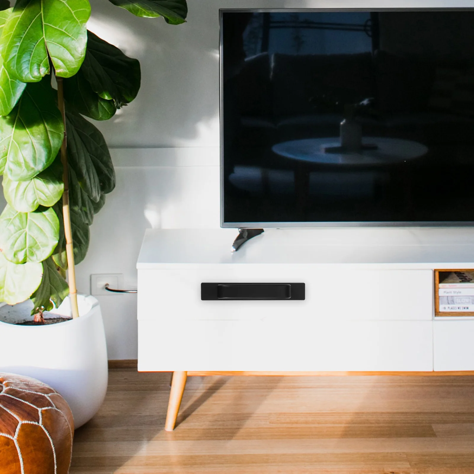 

2Pcs Door Handle Pull 148Mm Adhesive Cabinet Handles for Kitchen Cupboard Drawer Wardrobe Sliding Window Refrigerator Microwave