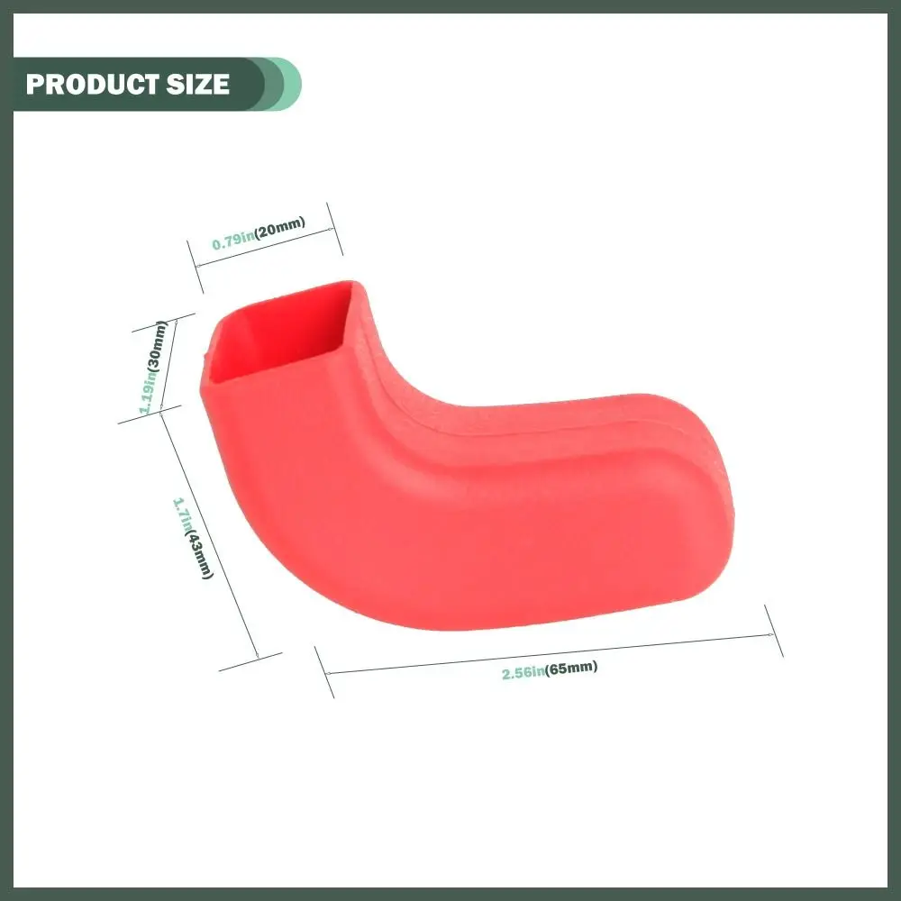 2 قطعة المطاط كم الوفير سحب هوك يغطي المضادة للارتداء المضادة للخدش الوفير سحب هوك حامي ل جيب رانجلر JK JL المصارع TJ #6