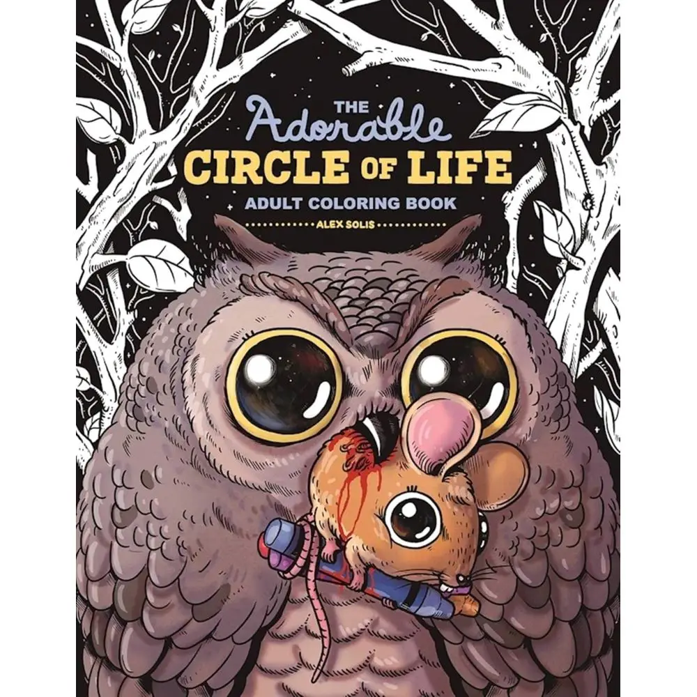 

Charming Circles of Life Adult Coloring Book