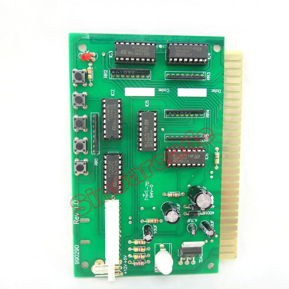Juego de Arcade PC a conector de placa convertidora Jamma que conecta PC a un gabinete Jamma o MAME con placa VGA Cable macho de 15 pines