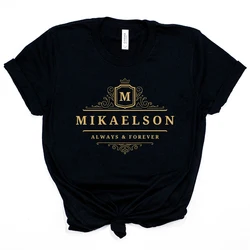 Vampire Diaries T-shirt Mikaelson Always and Forever Shirt Original Vampires Mystic Falls Tee Salvatore Brothers Shirts Fans Top