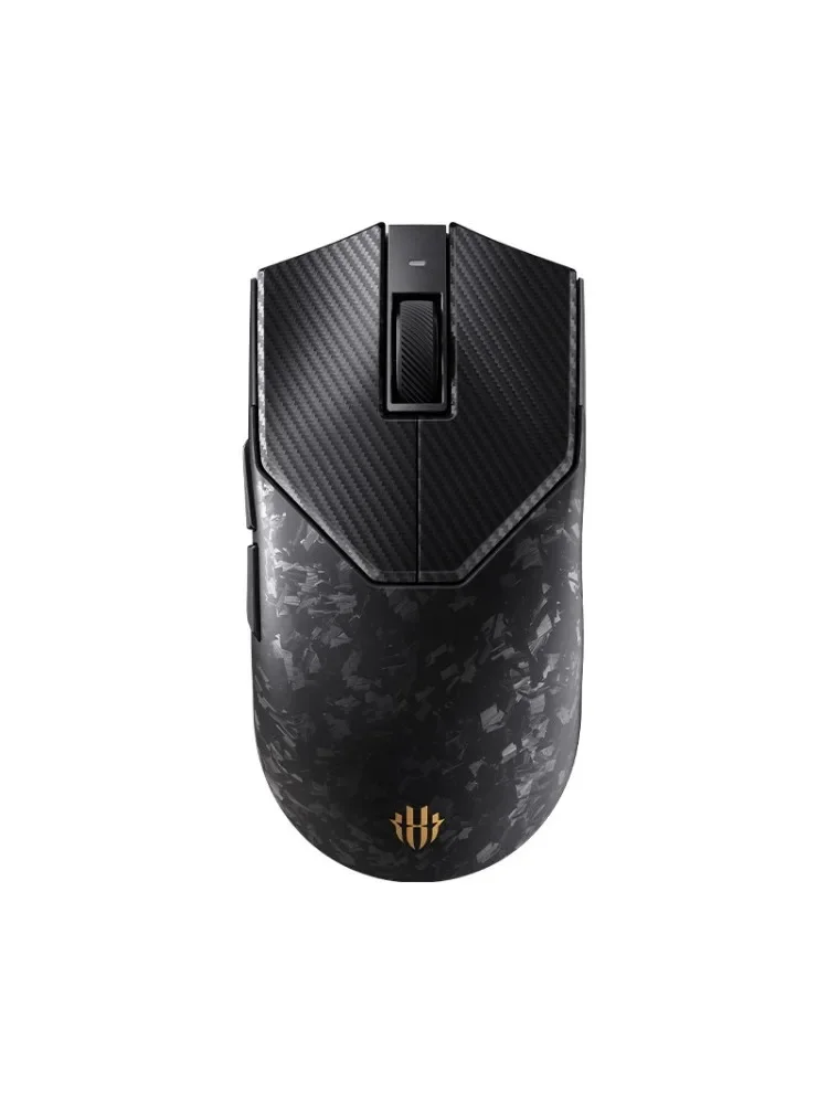 NEW REDMAGIC 49g Carbon Fiber Wireless Gaming Mouse PAW3950 Dual 8K 30000 DPI 130H Battery Ergonomic for Esports PC