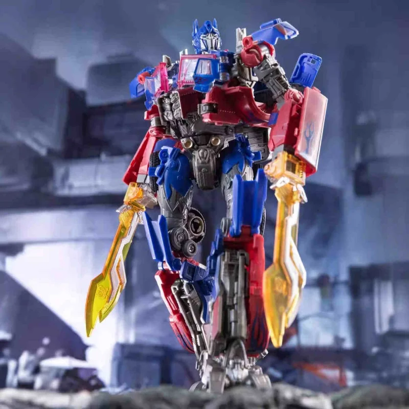Hot Transformatie Speelgoed Robot Auto Legering Plastic Ys04a Optimu Prim Action Figure Anime Movie Series Kinderen Verjaardagscadeautjes