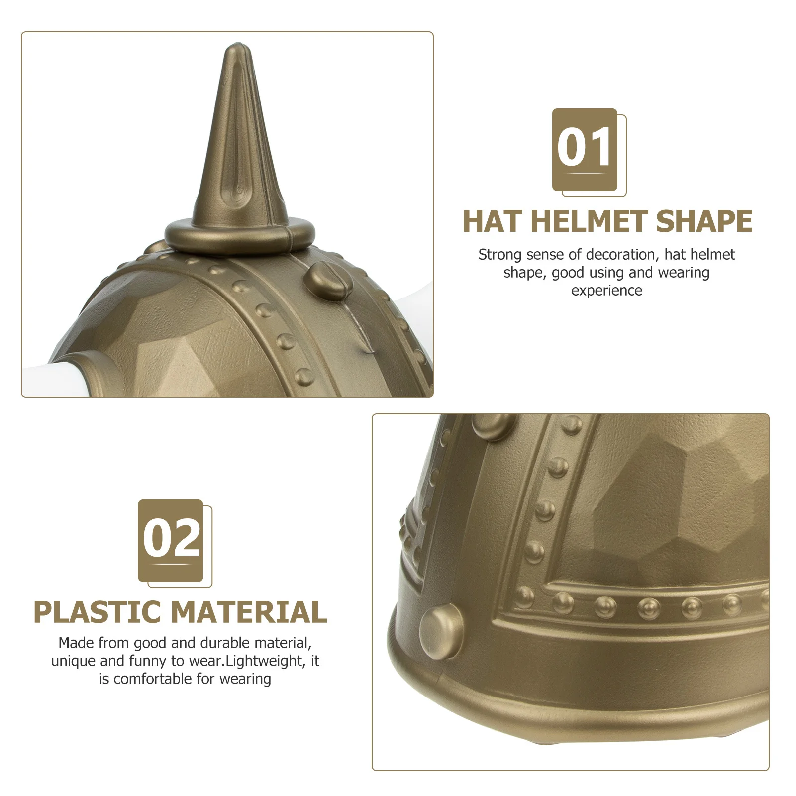 

Шляпа с рогом викингов, пластиковые головные уборы с рогом, реквизит для косплея, маскарадный костюм, декор для вечеринки на Хэллоуин, нить