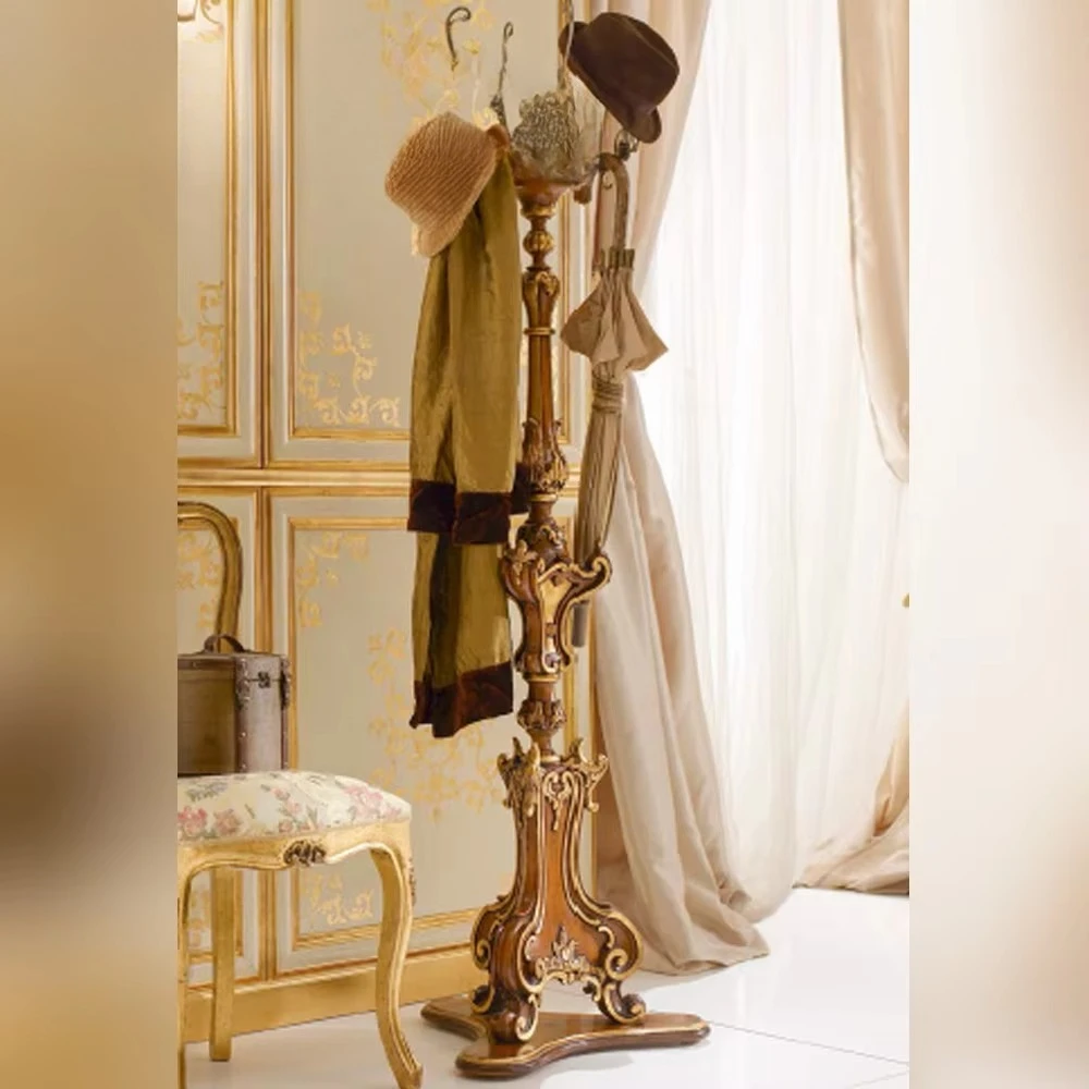Villa exquisite room hanger European bedroom retro high-end hanger