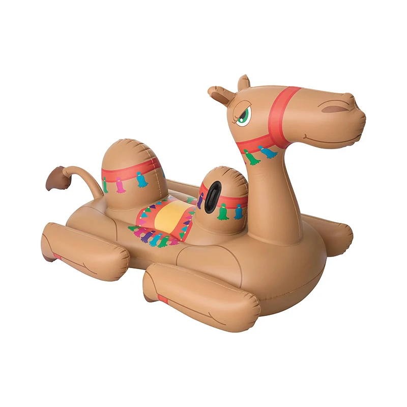 

Large Inflatable Camel Float Adult Riding Swimming Pool Buoy