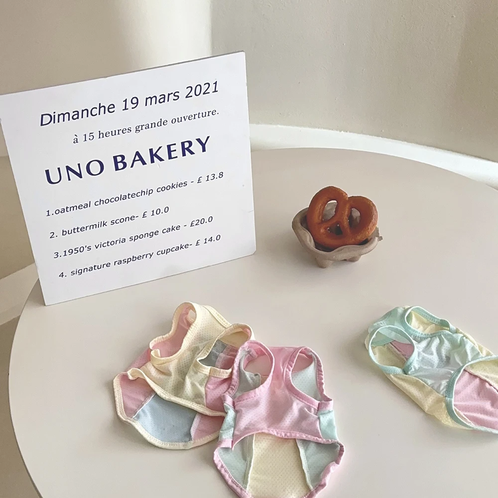 

2025 Pomeranian Mesh Vest Pet Dog Summer Clothes Fashion Ice Silk Puppy Pullover Leashable Teddy T-Shirt