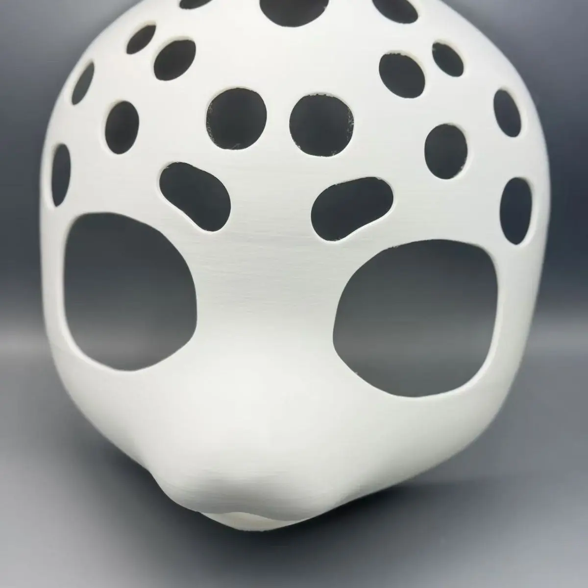 Fursuit Head Base Kemono Skull Furry Beast Set Cat Cute 3D Printed Furry DIY Anime Accessories Cosplay Props