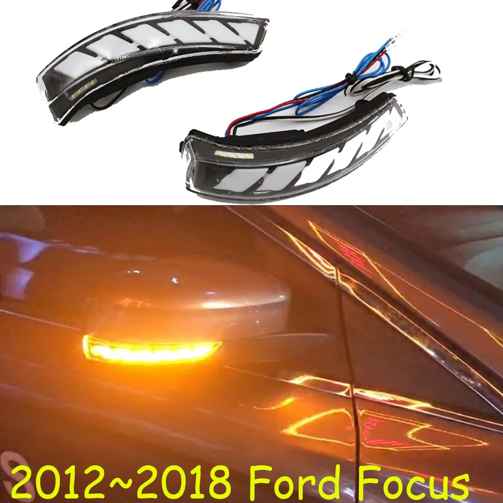 

Dynamic Car Styling For Focus Mirror Light 2012 2013 2014 2015 2016 2017 2018y,2015 Kuga Bumper Lamp Focus LED DRL Daytime Light