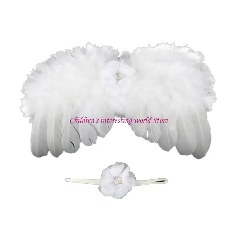 

2pcs Baby Photoshoot Angel Costum