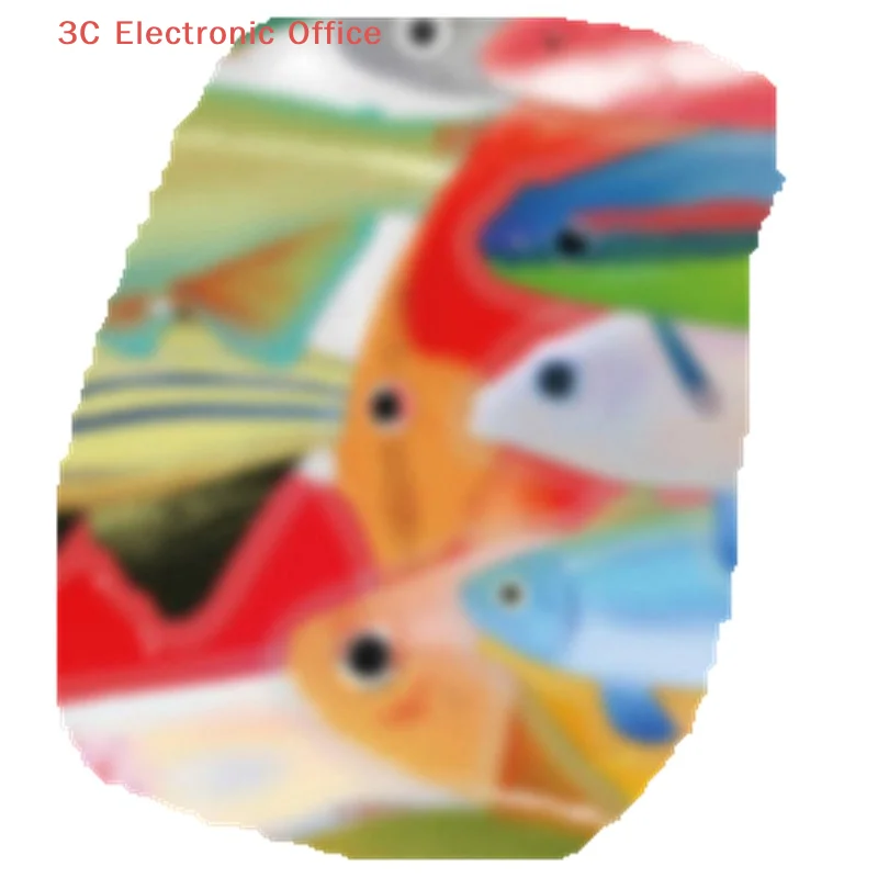 

[3SC] 50 шт., прозрачные наклейки с рыбой, наклейка для ноутбука, гостиная, скрапбук, скейтборд, багаж, искусство, водонепроницаемая наклейка с граффити для телефона