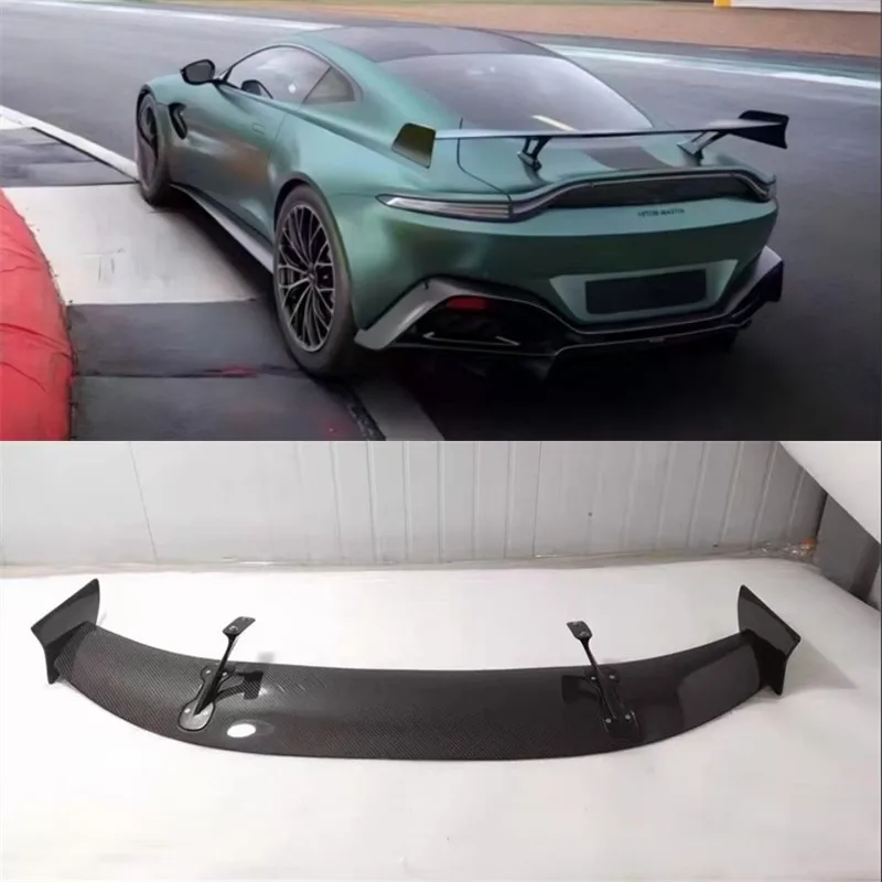 

For Aston Martin Vantage F1 Edition Real Dry Carbon Fiber Tail Wing Wing Rear Trunk Lip Car Refit Decoration Spoiler Kit