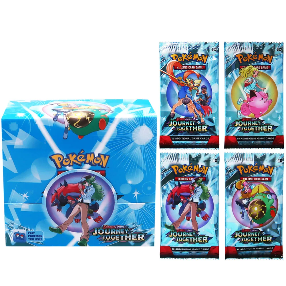 

324 шт./кор. Pokemon TCG Sun & Moom Unbroken Bonds, 36 упаковок, карты покемонов, коллекционные игрушки, карточная игра Pokmeon, настольная игра JOURNEY